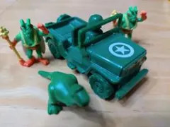 ミニチュア ミリタリー車両 フィギュア セット