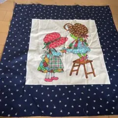 昭和レトロ生地ネイビースーさん