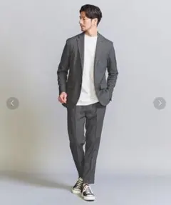 BEAUTY&YOUTH セットアップ ￥19,800 S グレー