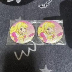 アイカツ　ソレイユたっぷり缶バッジ　いちご