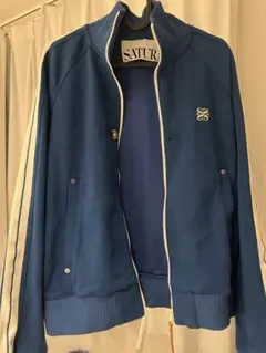 新品タグ付き】韓国 SATUR セター トラックジャケット ブルー XL
