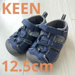 KEEN サンダル　12.5cm ネイビー　1030797