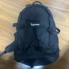 Supreme ブラック リュック・バックパック