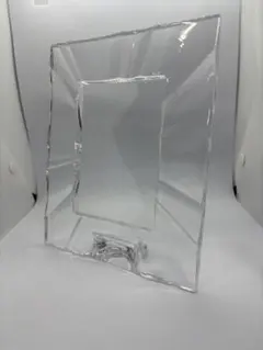 ウェッジウッドガラス製写真立て波状エッジ箱無し