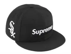 supreme MLB new era ホワイトソックス ボックスロゴ キャップ