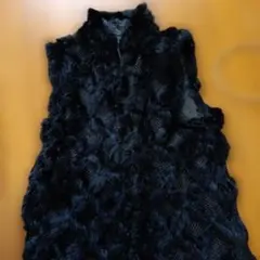 黒ラビットファーベスト