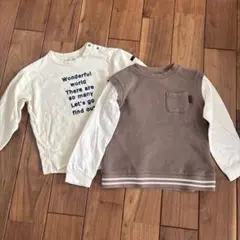 ロンT2枚セット　110 petit main