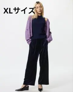 【UNIQLO】ユニクロ ソフトベロアイージーパンツ