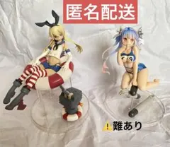 艦これ　伊19　島風　フィギュア　2つセット　⚠️箱なし　⚠️難あり