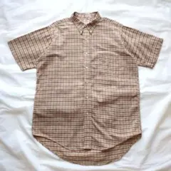 USA製 THE BAGGY 半袖 BDシャツ チェック柄 L ギザタグ 古着のサムネイル