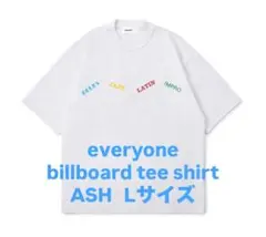 everyone billboard tee shirt ASH Lサイズ