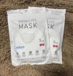 ユニクロ エアリズムマスク Lサイズ ふつう 3P×2袋 ホワイト 新品