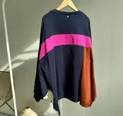 極美品　DOS DIOSAS ドスディオサス　配色　トレーナー