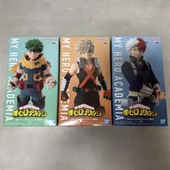 僕のヒーローアカデミア フィギュア 緑谷出久 爆豪勝己 轟焦凍3点セット