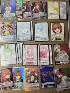 五等分の花嫁　カードゲーム　まとめ売り