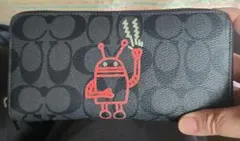 COACHキースヘリング長財布