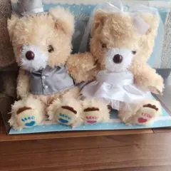 Cummy　ぬいぐるみ　ウェディング　サンレモン　ペアのサムネイル