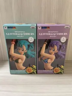 ドラゴンボール GLITTER&GLAMOURS ブルマ フィギュア 2体