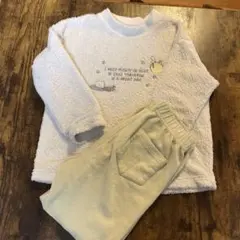 ユニクロ スヌーピー フリース パジャマ 130