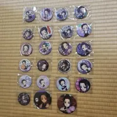 鬼滅の刃、胡蝶しのぶ 缶バッジ 23個セット