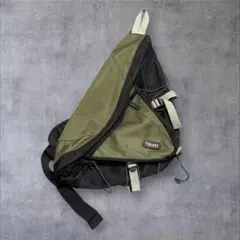 Y2K one shoulder bag khaki テック ゴープコア