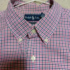 Ralph Laurenラルフローレン　半袖シャツ　チェック　柄