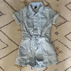 GAP デニム ショートオーバーオール 120㎝