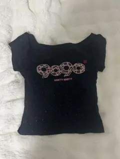 【するめ】 NINETY NINETY 半袖Tシャツ ブラック ラメ S するめ様専用】 NINETY NINETY 半袖Tシャツ ブラック ラメ S - メルカリ