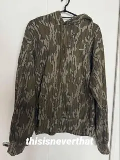 thisisneverthat カモフラ柄パーカー