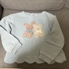 スラップスリップ トレーナー 110 くま うさぎ