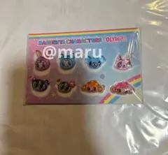 ぷっくりシール　ナルミヤキャラクターズ　オリンピア　メゾピアノ　エンジェルブルー