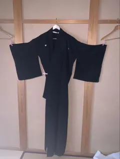 月末まで出品【新品】五つ紋 黒留袖 喪服 着物のサムネイル