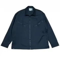 ★アディダス アディカラートレフォイルツイルフルジップジャケット黒 US:XL