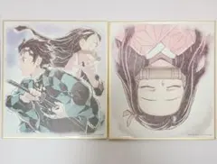 鬼滅の刃　兄妹の絆・浅草編 ミニ色紙　竈門兄妹