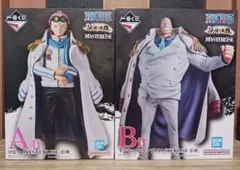 ワンピース　フィギュア　一番くじ　伝説の英雄　開封品　2体セット　まとめ売り