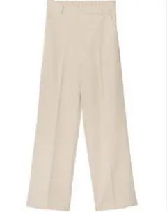 Re:EDIT カットツイルセンタープレスカラースラックス