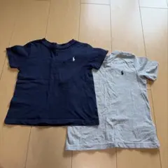 ラルフローレン　無地　Tシャツ 90cm 100cm　2点セット