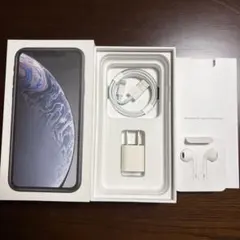 iPhone XR 外箱のみ・純正付属品セット（イヤホン・アダプタ・ケーブル）