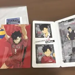 ハイキュー!! 黒尾鉄朗 ブロマイド・ステッカーセット　ゴミ捨て場の決戦