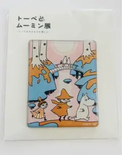 【新品未使用】トーベとムーミン展　moomin マグネット　C ムーミン　ピンク