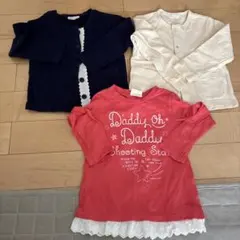 女児長袖　110　３枚セット