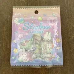 フレークシール キラキラアニマル シール 人気 新品未開封 amifa