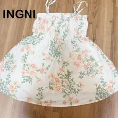 INGNI　美品！花柄キャミソールワンピース　M