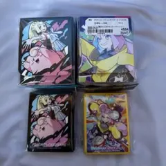 ポケカ　デッキシールド デッキケースセット　リーリエ&ピッピ　ナンジャモ