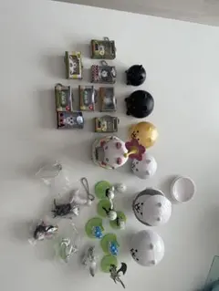激レア】にゃんこ大戦争 一番くじ D賞 敵キャラ ラバーストラップ 全5