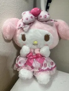 マイメロディ　いちご柄　ぬいぐるみ