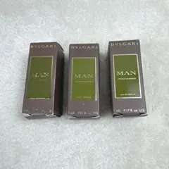 BVLGARI MAN WOOD ESSENCE 5ml 3本セット 香水