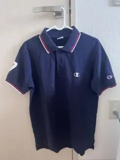 Champion チャンピオン ポロシャツ ネイビー ナンバリング Mのサムネイル