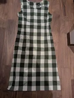 美品☆SONIA SONIARYKIEL ノースリーブ チェック柄 ワンピースのサムネイル