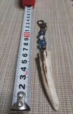 北海道産 蝦夷鹿の角キーホルダー - メルカリ